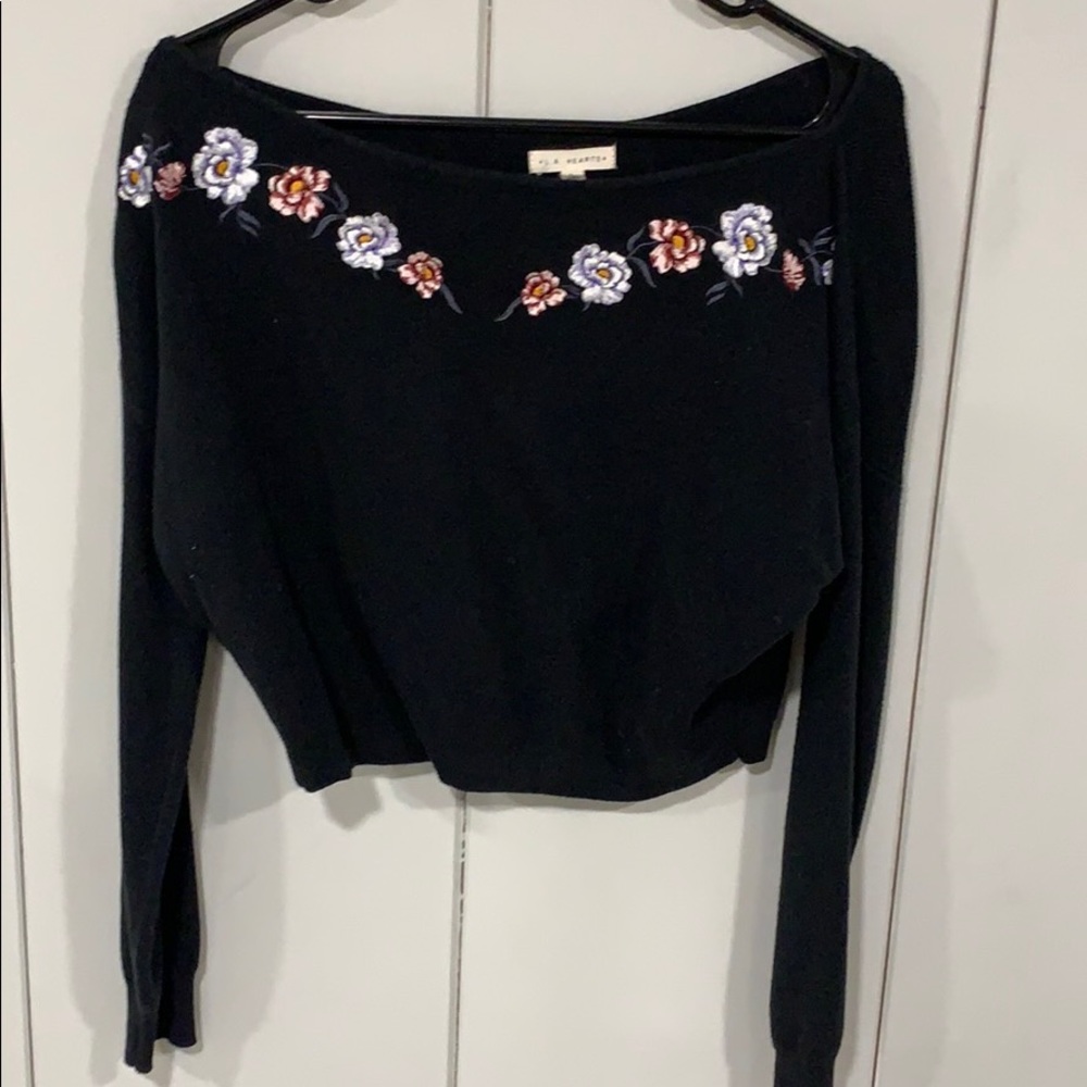 Off Shoulder Pacsun Sweatshirt